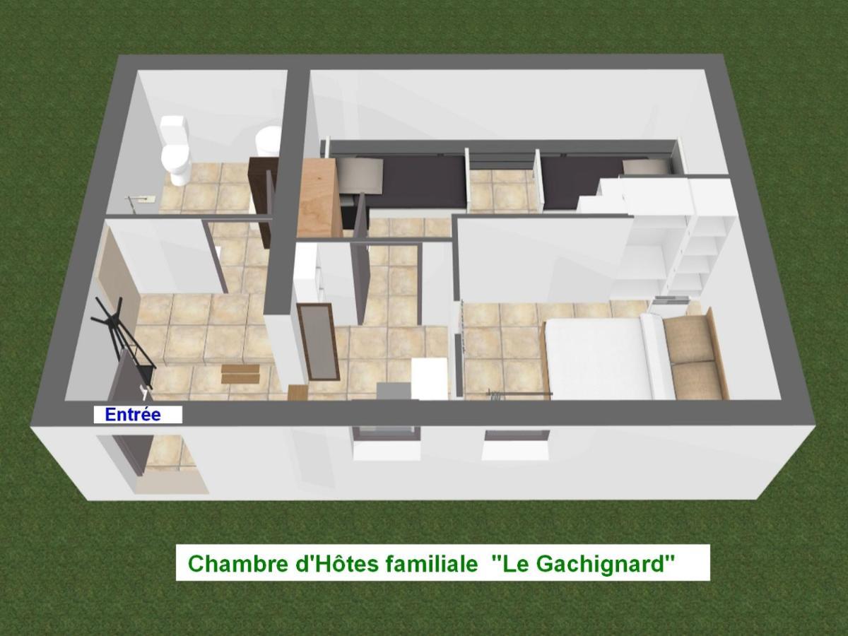 Chambre D'Hotes Le Gachignard Courlay Kültér fotó
